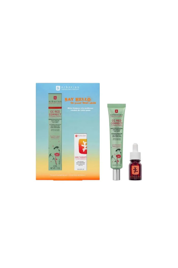 Erborian CC Red Correct 45ml Set 2 Pieces